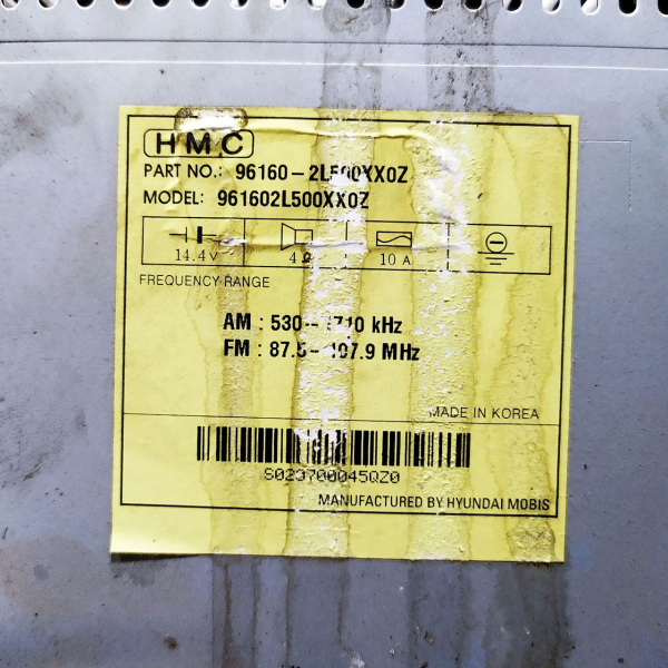 SOM AUTOMOTIVO ORIGINAL HYUNDAI I30 2.0  2011 46785