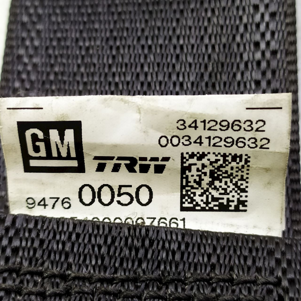CINTO TRASEIRO DIREITO  GM ONIX 1.4MT LTZ 2014 169681