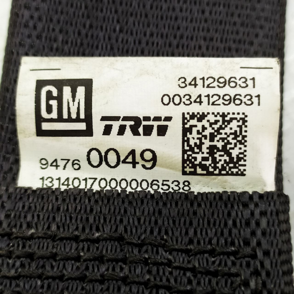 CINTO TRASEIRO ESQUERDO  GM ONIX 1.4MT LTZ 2014 169713