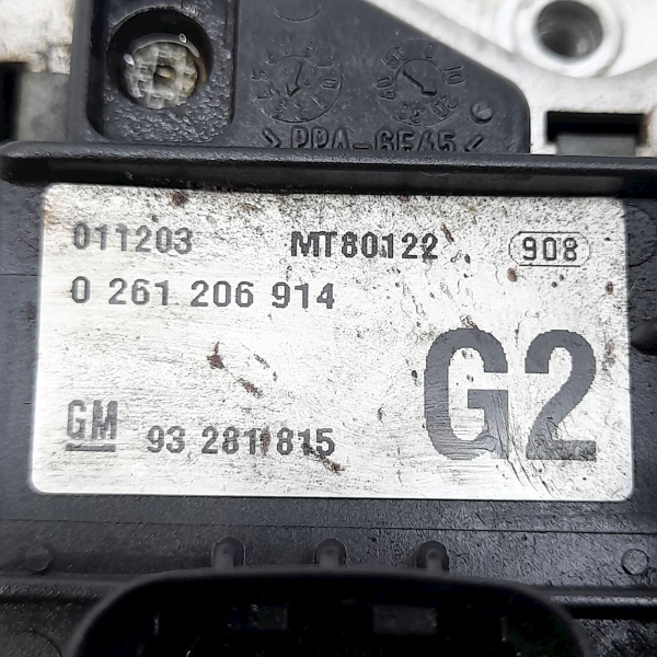 MÓDULO DE INJEÇÃO ELETRÔNICA GM ZAFIRA CD 16V 2002 V1687 - P24