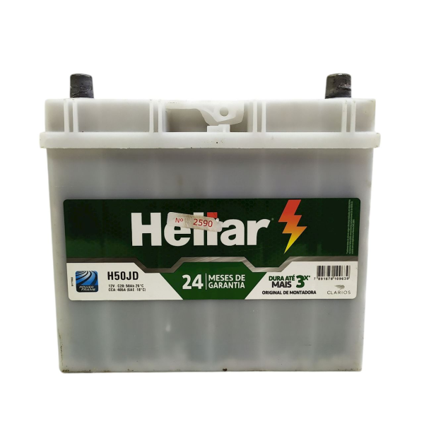 BATERIA HELIAR 50 AMPERES LINHA HONDA    177329