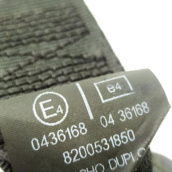 ENGATE FÊMEA CINTO TRASEIRO CENTRAL RENAULT SANDERO 1.0 16V 2012 72837