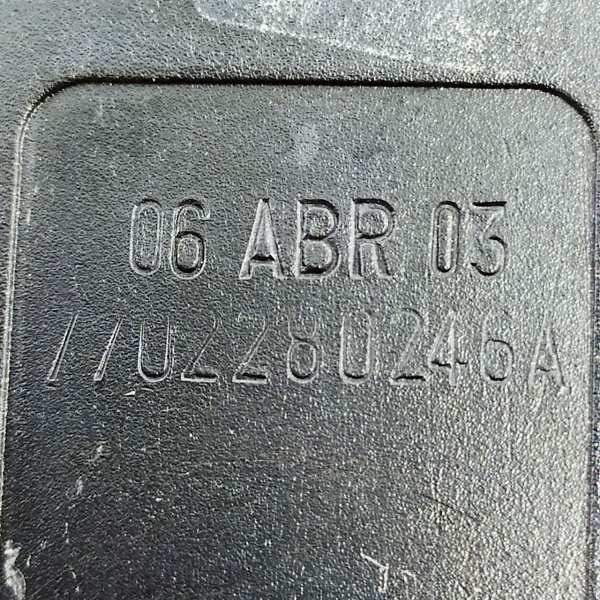 ENGATE FÊMEA CINTO BANCO TRASEIRO ESQUERDO RENAULT SCENIC 2003    137870