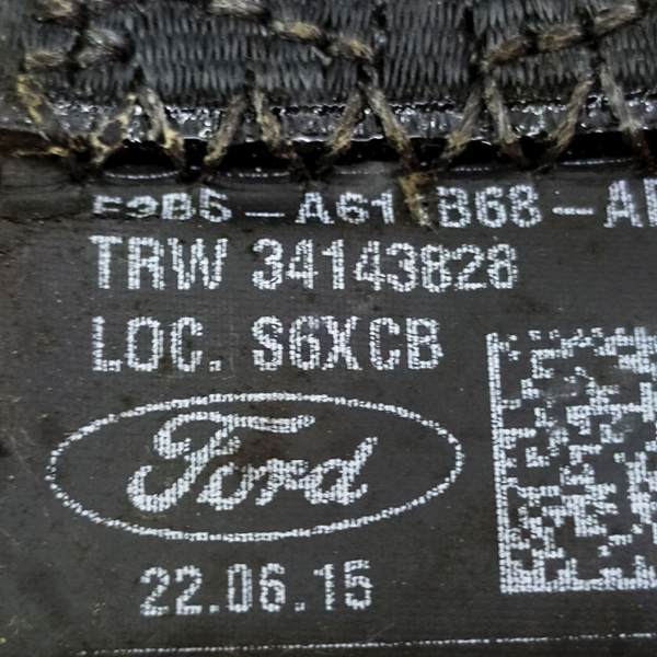 CINTO TRASEIRO DIREITO  FORD KA SE 1.0 2015 166964