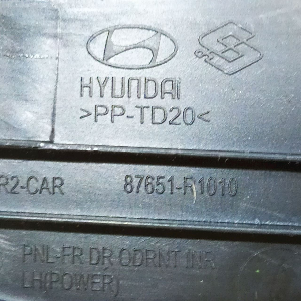 ACABAMENTO INTERNO RETROVISOR ESQUERDO HYUNDAI HB20 1.6 AT VISION 2020 27516