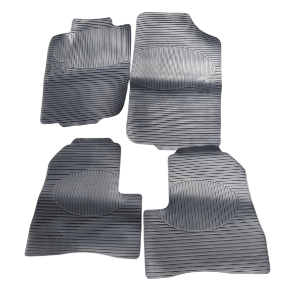 JOGO TAPETE BORRACHA ASSOALHO NÃO PEUGEOT 206 1.4 4P 2007 182958