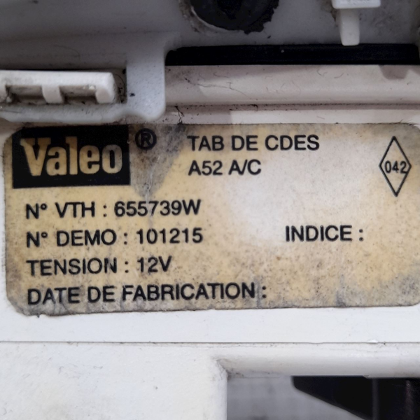 COMANDO AR CONDICIONADO RENAULT MEGANE 1.6 1998 183068