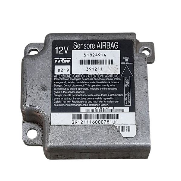 MÓDULO AIRBAG  FIAT PALIO ATTRACTIV 1.4 2011 191771