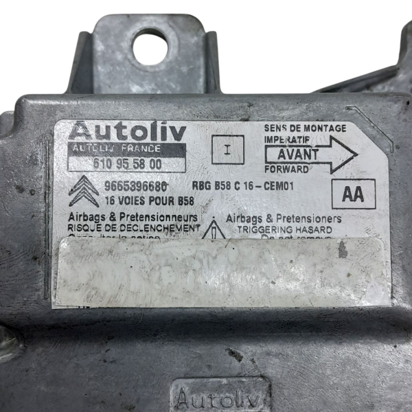 MÓDULO AIRBAG  CITROËN C4 PICASSO  2009 191845