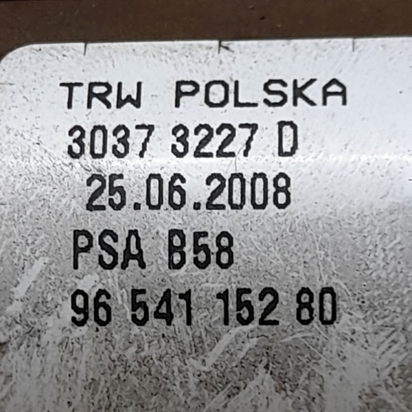 CORTINA LATERAL ESQUERDO AIRBAG  CITROËN C4 PICASSO  2009 191805