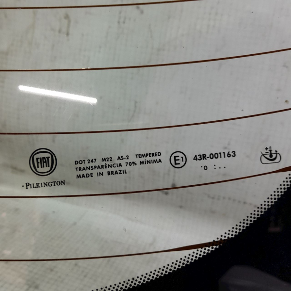VIDRO VIGIA  FIAT LINEA DUAL 1.8 16V 2011 193954