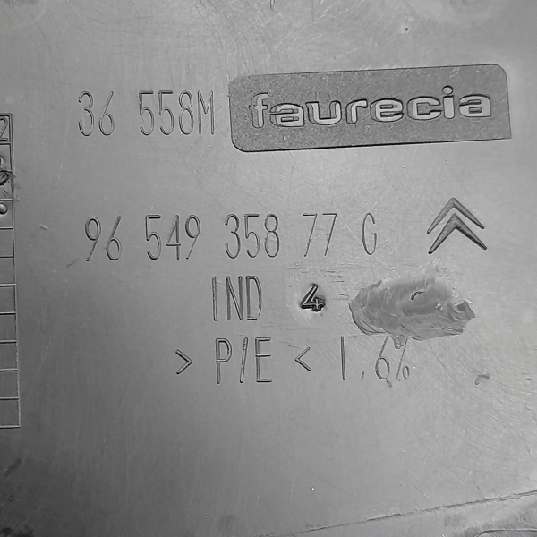 ACABAMENTO LATERAL ESQUERDO CAPA PAINEL  CITROËN C4 PICASSO 2.0 2009 191646