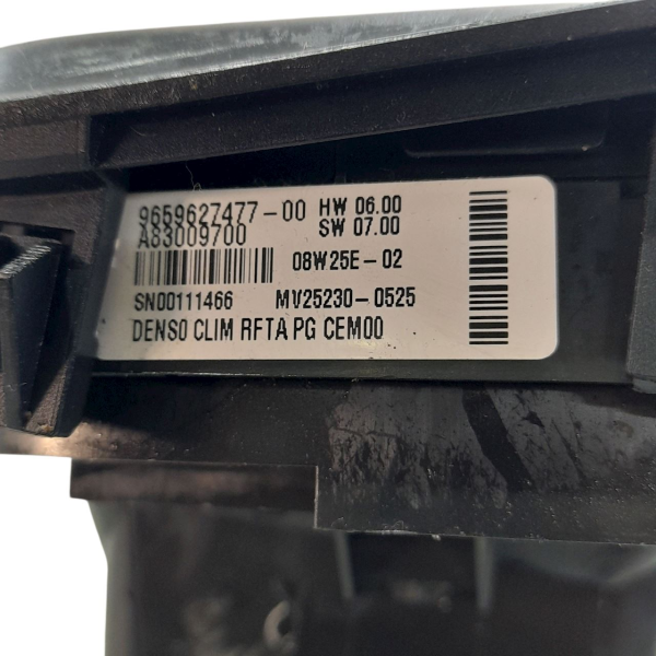 DIFUSOR COMANDO AR CONDICIONADO DIREITO CAPA PAINEL  CITROËN C4 PICASSO 2.0 2009 191653