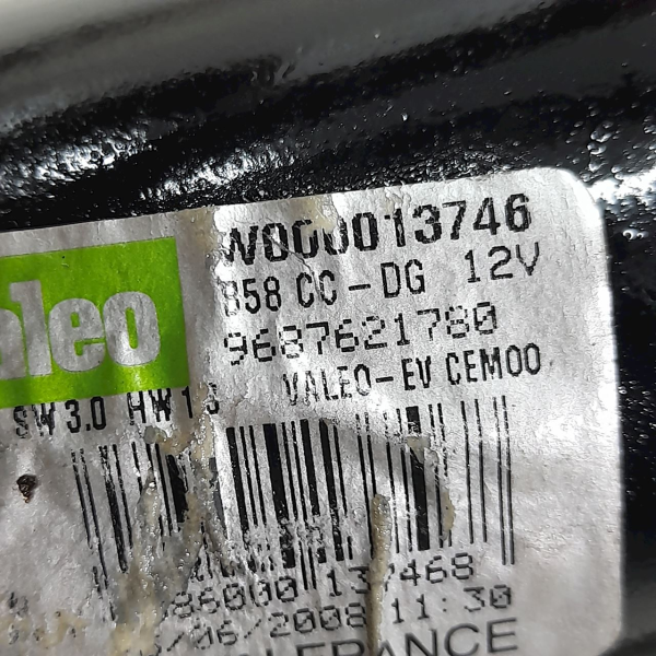 MÁQUINA ESQUERDA LIMPADOR PARA-BRISA  CITROËN C4 PICASSO 2.0 2009 191877