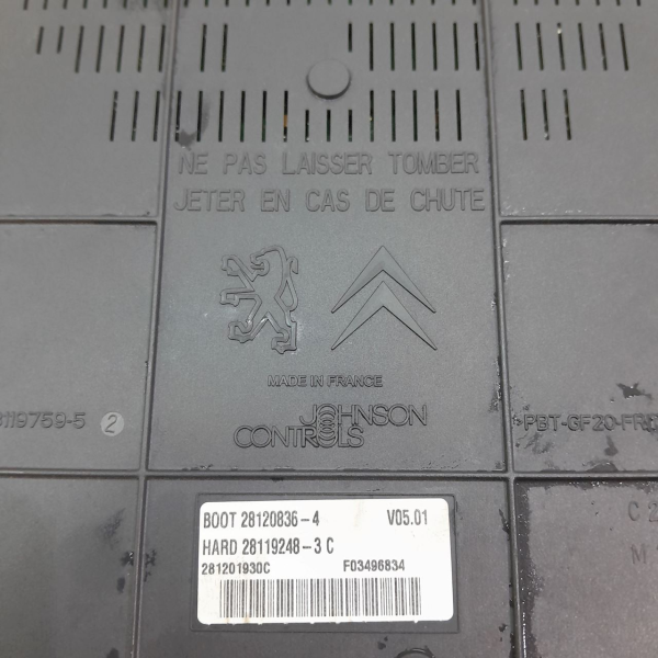 MÓDULO BSI CITROËN C4 PICASSO 2.0 2009 191780