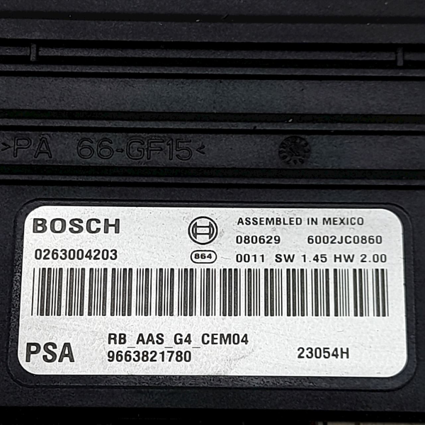 MÓDULO CONFORTO  CITROËN C4 PICASSO 2.0 2009 191822