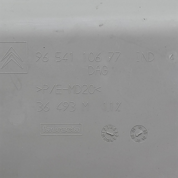 PORTA TRECO COPOS CENTRAL PAINEL  CITROËN C4 PICASSO 2.0 2009 192132