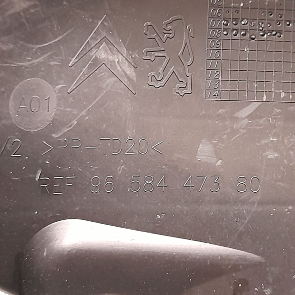 SUPORTE CAIXA FUSÍVEL MOTOR  CITROËN C4 PICASSO 2.0 2009 192114