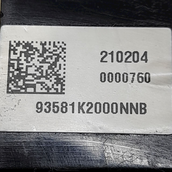 BOTÃO VIDRO ELÉTRICO PORTA DIANTEIRA DIREITA  HYUNDAI HB20 1.0  2020 194882