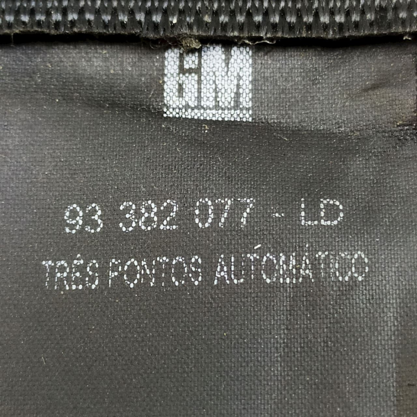 CINTO BANCO DIANTEIRO DIREITO  GM CELTA 4P 1.0 2012 193892