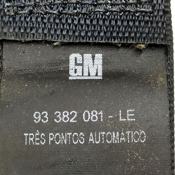 CINTO ESQUERDO BANCO TRASEIRO  GM CELTA 4P 1.0 2012 193894