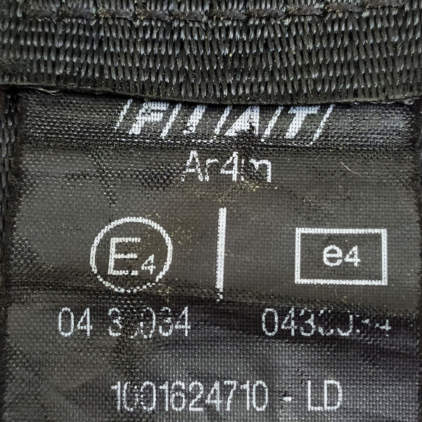 CINTO DIREITO BANCO TRASEIRO  FIAT SIENA 1.8 2007 194583