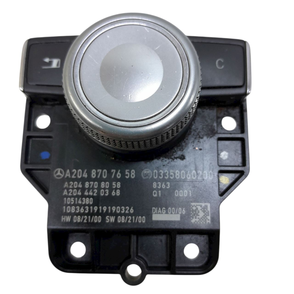 BOTÃO NAVEGADOR  MERCEDES-BENZ C 200K 1.8 2009 195161