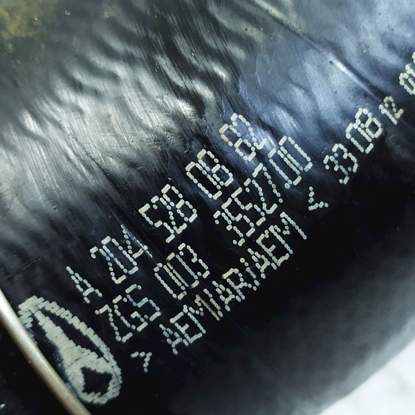 MANGUEIRA DIREITA INTERCOOLER  MERCEDES-BENZ C 200K 1.8 2009 195009