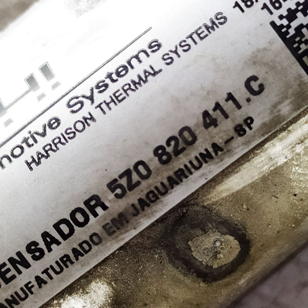 CONDENSADOR DO AR CONDICIONADO VW SAVEIRO 1.6 2013 V1756 - P12