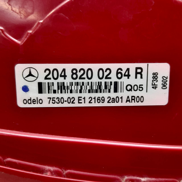 LANTERNA DIREITA MERCEDES-BENZ C 200K 1.8 2009 V1727 - P19