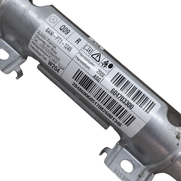 CORTINA LATERAL DIREITA AIRBAG  MERCEDES-BENZ C 200K 1.8 2009 195348