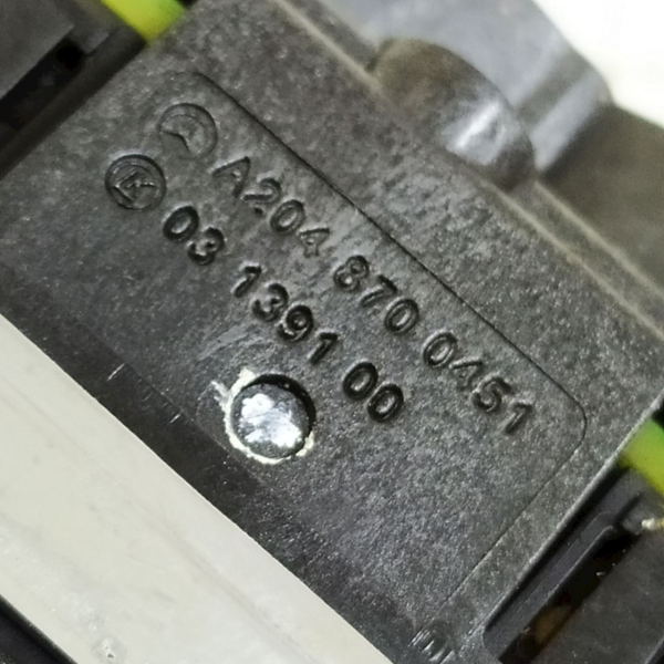 BOTÃO VIDRO ELÉTRICO PORTA TRASEIRA ESQUERDA  MERCEDES-BENZ C 200K 1.8 2009 195577