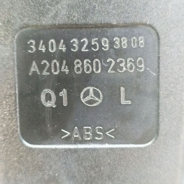 ENGATE FÊMEA CINTO BANCO DIANTEIRO ESQUERDO  MERCEDES-BENZ C 200K 1.8 2009 195585