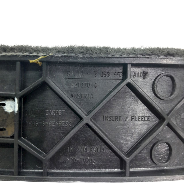ACABAMENTO DIREITO CONSOLE CENTRAL  BMW 550I 4.8  2009 196742