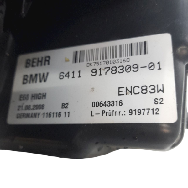 CAIXA AR CONDICIONADO  BMW 550I 4.8  2009 196825