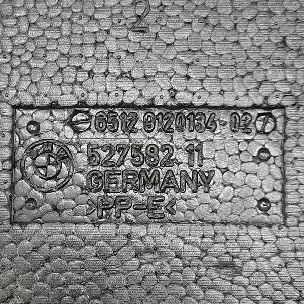 ISOPOR SUPERIOR CAIXA RODA ESTEPE BMW 550I 4.8  2009 196367