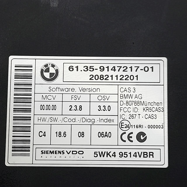 MÓDULO ALARME  BMW 550I 4.8  2009 196732