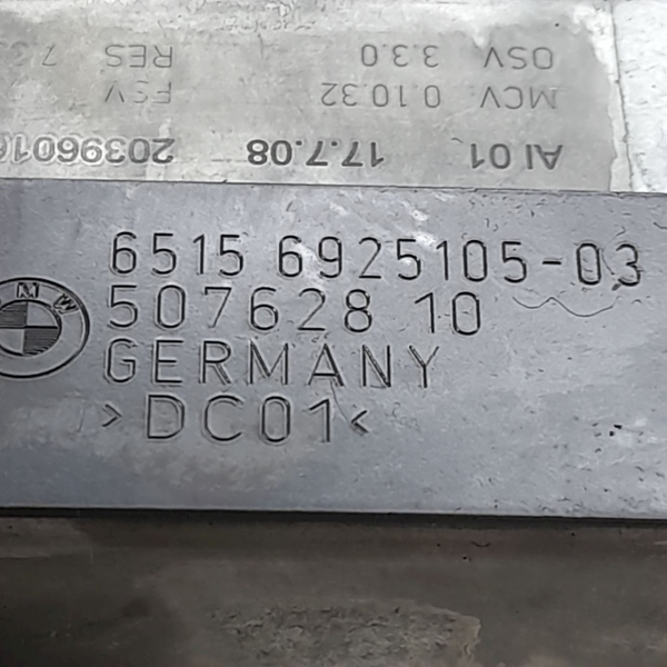 MÓDULO CONTROLE VIDEO  BMW 550I 4.8  2009 196783