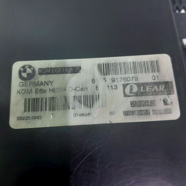 MÓDULO GATEWAY BMW 550I 4.8  2009 196823