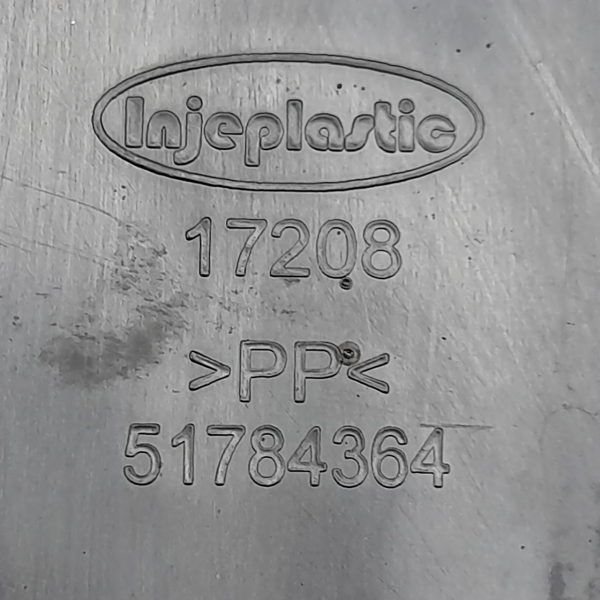 DEFLETOR INFERIOR ESQUERDO RADIADOR  FIAT IDEA  ADV 1.8 8V 2007 195976
