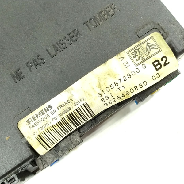 MÓDULO BSI PEUGEOT 206 1.6 8V 2001 57010