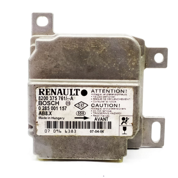 MÓDULO AIRBAG RENAULT CLIO 16V 2008 59385
