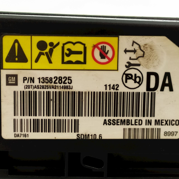 MÓDULO AIRBAG GM SPIN LTZ AT 2013 62491