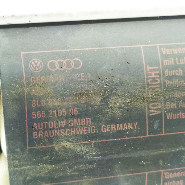 BOLSA AIRBAG PAINEL AUDI A3 1.8  2001 70168