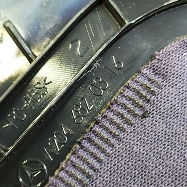 ACABAMENTO COLUNA DIREÇÃO  MERCEDES-BENZ C 200K 1.8 2009 195129