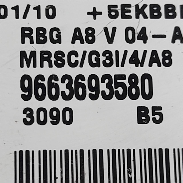 MÓDULO AIRBAG  CITROËN C3 1.4 2011 197153