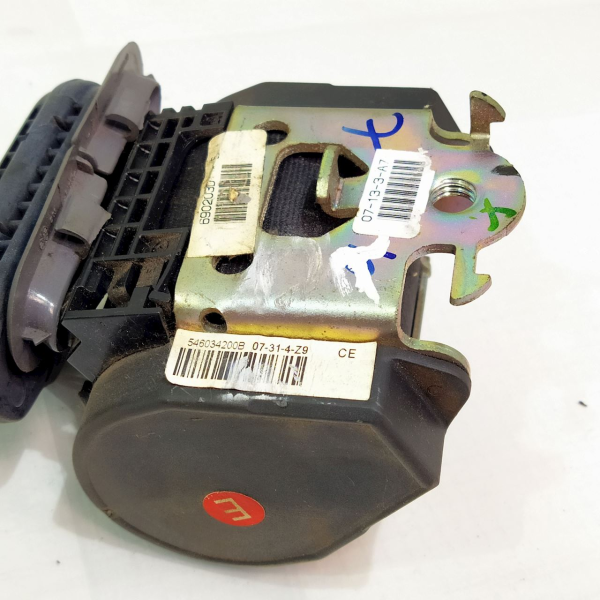 CINTO SEGURANÇA TRASEIRO ESQUERDO PEUGEOT 206 SW 16V ESCAPADE   2008 8161