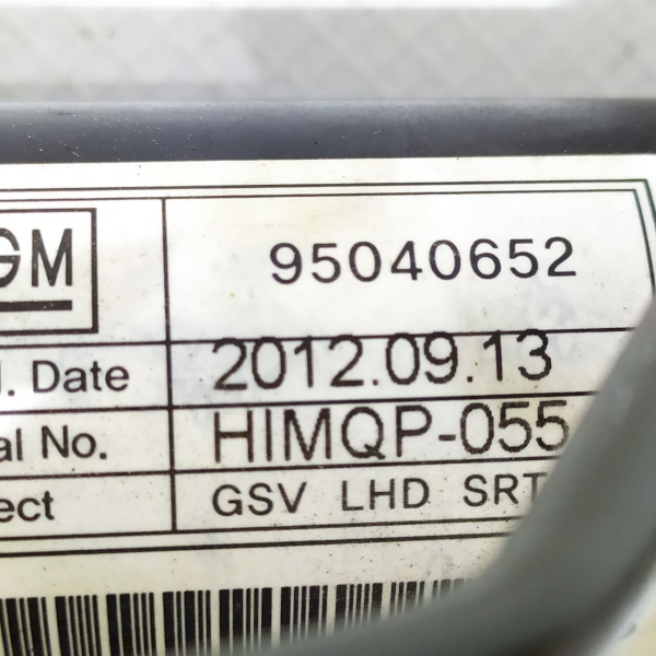 CAIXA DIREÇÃO HIDRÁULICA GM SONIC LT HB AT 2013 26498