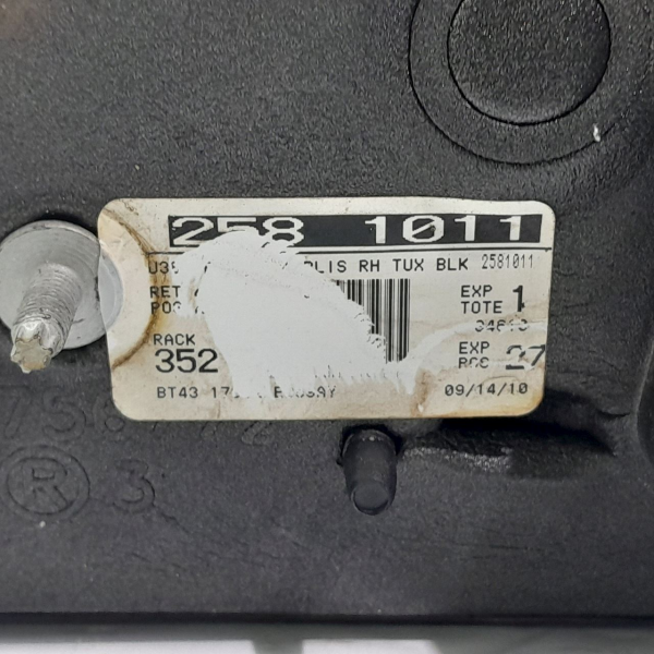 RETROVISOR DIREITO FORD EDGE 3.5 2011 V1771 - P37