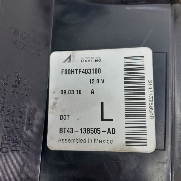 LANTERNA ESQUERDA FORD EDGE 3.5 2011 V1771 - P20